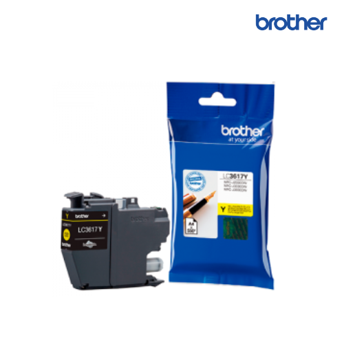 ตลับหมึกอิงค์เจ็ท Brother Original Ink Cartridge LC-3617 Yellow, LC3617